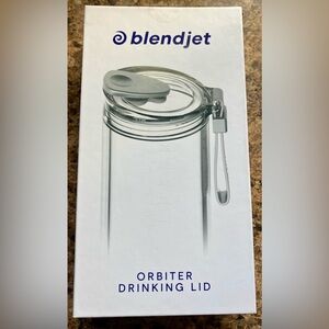 New In Box BlendJet Orbiter Drinking Lid - Gray